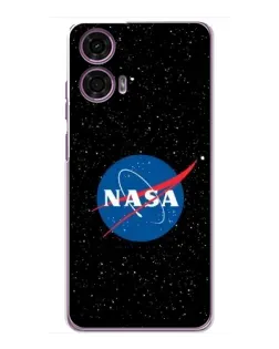 Чехол для Motorola MOTO G24 Power с картинкой «NASA — звездное небо»