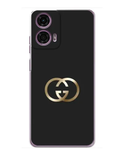 Чехол для Motorola MOTO G24 Power с картинкой «Минимализм Gucci»