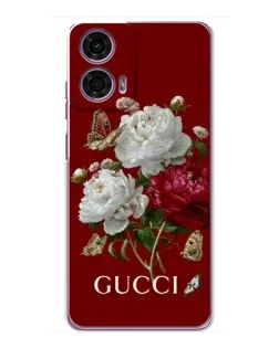 Чехол для Motorola MOTO G24 Power с картинкой «Gucci —  сад»