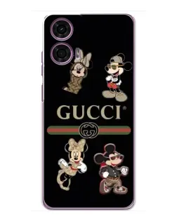 Чохол для Motorola MOTO G24 Power з картинкою «Gucci — герої Disney та монограма» Чохол для Motorola MOTO G24 Power з картинкою «Gucci — герої Disney та монограма»