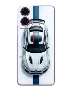 Чехол для Motorola MOTO G24 Power с картинкой «Вид сверху — BMW M»