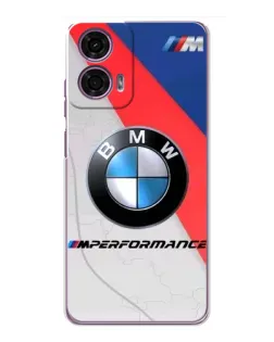 Чехол для Motorola MOTO G24 Power с картинкой «BMW Performance стиль»