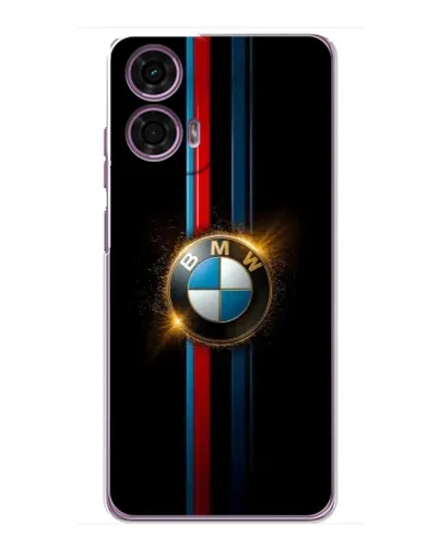 Чехол для Motorola MOTO G24 Power с картинкой «BMW M-Power неон»