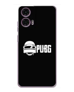 Чехол для Motorola MOTO G24 Power с картинкой «PUBG — классический лого»