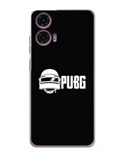 Чехол для Motorola MOTO G24 Power с картинкой «PUBG — классический лого» Чехол для Motorola MOTO G24 Power с картинкой «PUBG — классический лого»