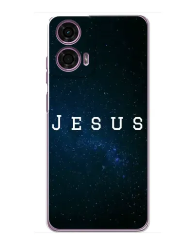 Чехол для Motorola MOTO G24 Power с картинкой «Звездное небо Jesus»