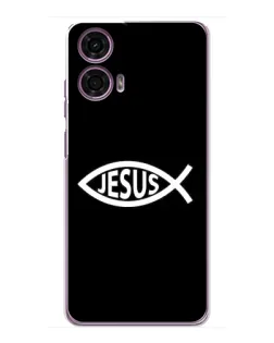 Чехол для Motorola MOTO G24 Power с картинкой «Классический Jesus»
