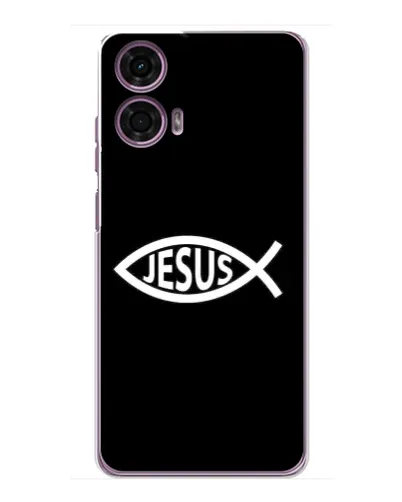 Чехол для Motorola MOTO G24 Power с картинкой «Классический Jesus»
