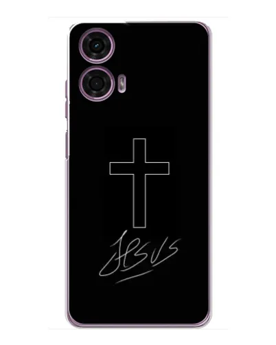 Чохол для Motorola MOTO G24 Power з картинкою «Графічний хрест Jesus» Чохол для Motorola MOTO G24 Power з картинкою «Графічний хрест Jesus»