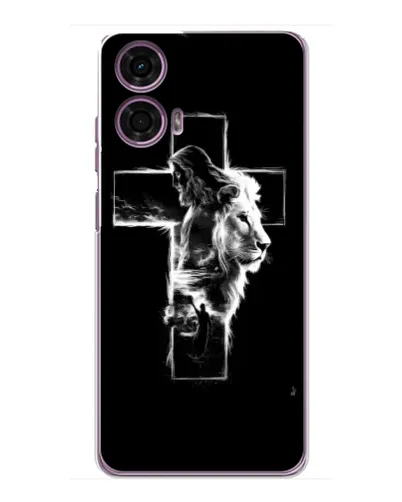 Чохол для Motorola MOTO G24 Power з картинкою «Сяючий хрест Jesus» Чохол для Motorola MOTO G24 Power з картинкою «Сяючий хрест Jesus»