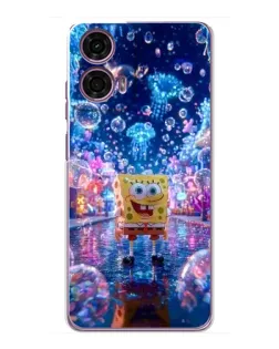 Чохол для Motorola MOTO G24 Power з картинкою «Неоновий океан»