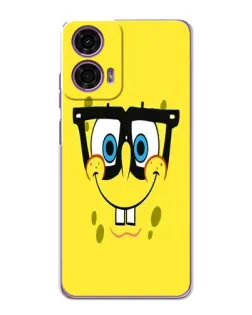 Чохол для Motorola MOTO G24 Power з картинкою «Мінімалістичний Спанч Боб» Чохол для Motorola MOTO G24 Power з картинкою «Мінімалістичний Спанч Боб»
