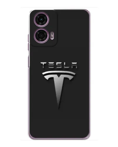 Чохол для Motorola MOTO G24 Power з картинкою «Сталевий логотип Tesla» Чохол для Motorola MOTO G24 Power з картинкою «Сталевий логотип Tesla»