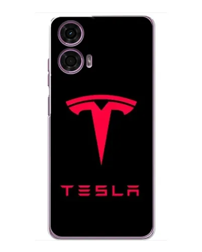 Чохол для Motorola MOTO G24 Power з картинкою «Tesla Red Logo» Чохол для Motorola MOTO G24 Power з картинкою «Tesla Red Logo»