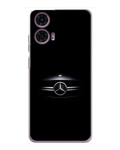 Чехол для Motorola MOTO G24 Power с картинкой «Mercedes — абстрактные линии»