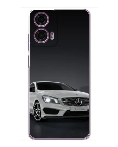Чехол для Motorola MOTO G24 Power с картинкой «Mercedes AMG GT Silver»