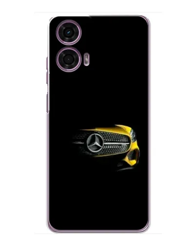 Чехол для Motorola MOTO G24 Power с картинкой «Mercedes — ретро стиль»