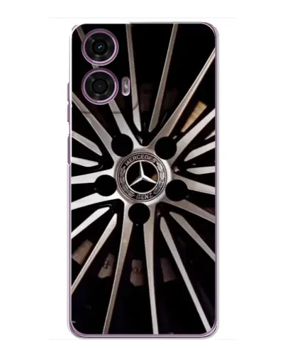 Чехол для Motorola MOTO G24 Power с картинкой «Диск Mercedes»