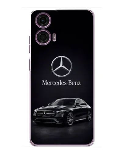 Чехол для Motorola MOTO G24 Power с картинкой «Mercedes — решетка радиатора»