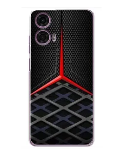 Чехол для Motorola MOTO G24 Power с картинкой «Mercedes Carbon Grid»