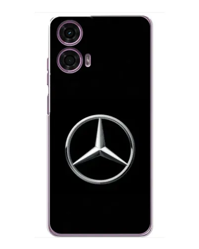 Чехол для Motorola MOTO G24 Power с картинкой «Mercedes классический лого»