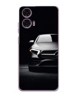 Чехол для Motorola MOTO G24 Power с картинкой «Свет фар Mercedes»