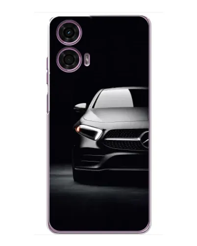 Чехол для Motorola MOTO G24 Power с картинкой «Свет фар Mercedes»