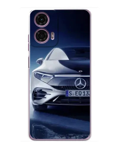 Чехол для Motorola MOTO G24 Power с картинкой «Mercedes EQ — будущее»