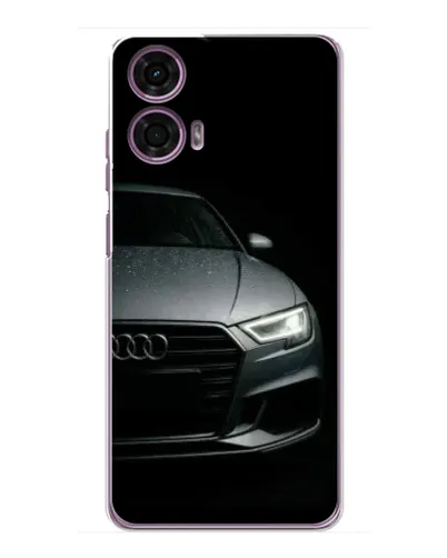 Чехол для Motorola MOTO G24 Power с картинкой «Audi — детализация кузова»