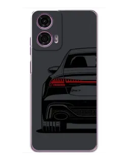 Чехол для Motorola MOTO G24 Power с картинкой «Задняя часть Audi — арт»
