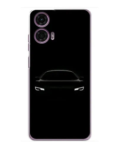 Чехол для Motorola MOTO G24 Power с картинкой «Взгляд Audi в темноте»