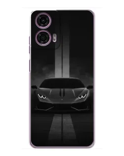 Чехол для Motorola MOTO G24 Power с картинкой «Lamborghini симметрия дорог»