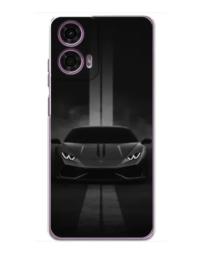 Чехол для Motorola MOTO G24 Power с картинкой «Lamborghini симметрия дорог»