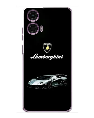 Чехол для Motorola MOTO G24 Power с картинкой «Логотип Lamborghini классика»