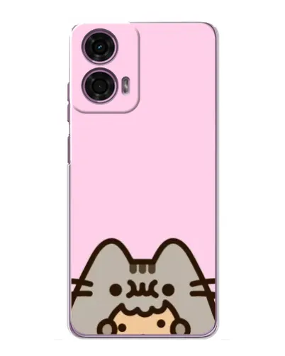 Чехол для Motorola MOTO G24 Power с картинкой «Pusheen и печенье» Чехол для Motorola MOTO G24 Power с картинкой «Pusheen и печенье»