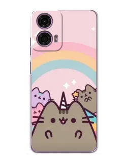 Чехол для Motorola MOTO G24 Power с картинкой «Единорог Pusheen» Чехол для Motorola MOTO G24 Power с картинкой «Единорог Pusheen»