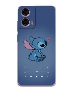 Чехол для Motorola MOTO G24 Power с картинкой «Музыкальный Stitch»