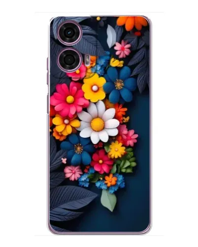 Чехол для Motorola MOTO G24 Power с картинкой «Цветочная феерия»
