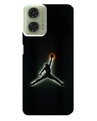 Чехол для Motorola MOTO G24 с картинкой «Jordan Gradient Logo»