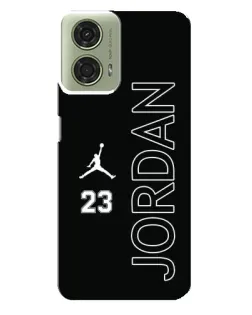Чехол для Motorola MOTO G24 с картинкой «Jordan Vertical»