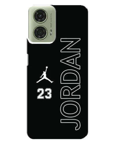 Чехол для Motorola MOTO G24 с картинкой «Jordan Vertical»