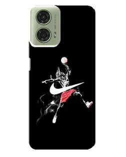 Чехол для Motorola MOTO G24 с картинкой «Jordan Jumpman»
