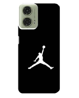 Чехол для Motorola MOTO G24 с картинкой «Jordan Silhouette»