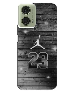 Чехол для Motorola MOTO G24 с картинкой «Jordan Carbon 23»
