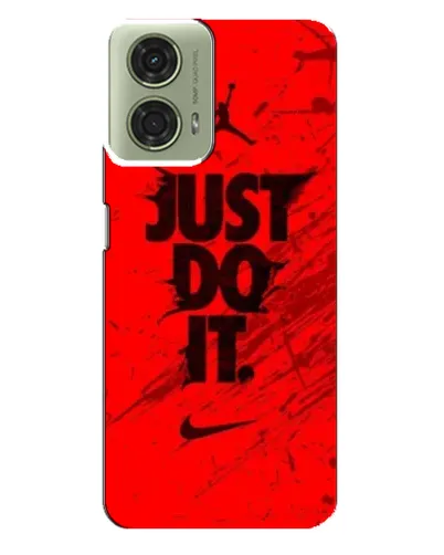 Чехол для Motorola MOTO G24 с картинкой «Nike Just Do It»