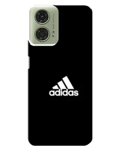 Чехол для Motorola MOTO G24 с картинкой «Adidas Red Style»