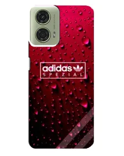 Чехол для Motorola MOTO G24 с картинкой «Adidas Gold Marble»