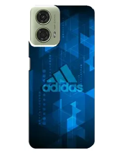 Чехол для Motorola MOTO G24 с картинкой «Adidas Sport Art»