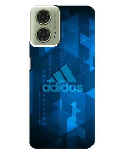 Чехол для Motorola MOTO G24 с картинкой «Adidas Sport Art»