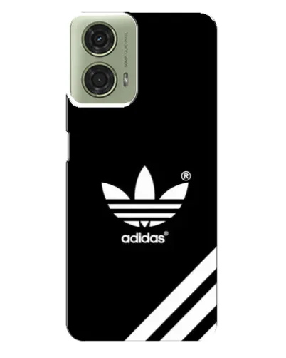 Чехол для Motorola MOTO G24 с картинкой «Adidas с диагональными полосами»